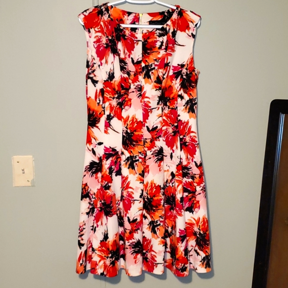 Floral Fitted Dress